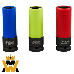 Juego de 3 tuercas de rueda profundas E-12354