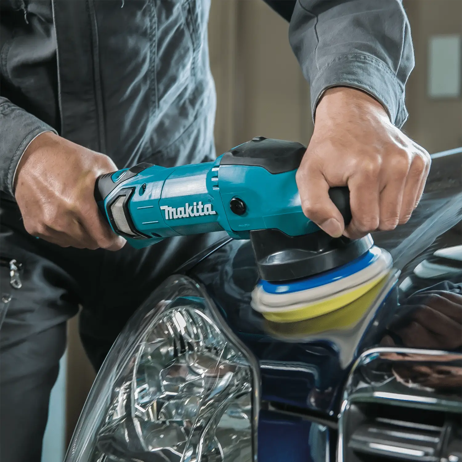 pulidora orbital automotriz makita po5000