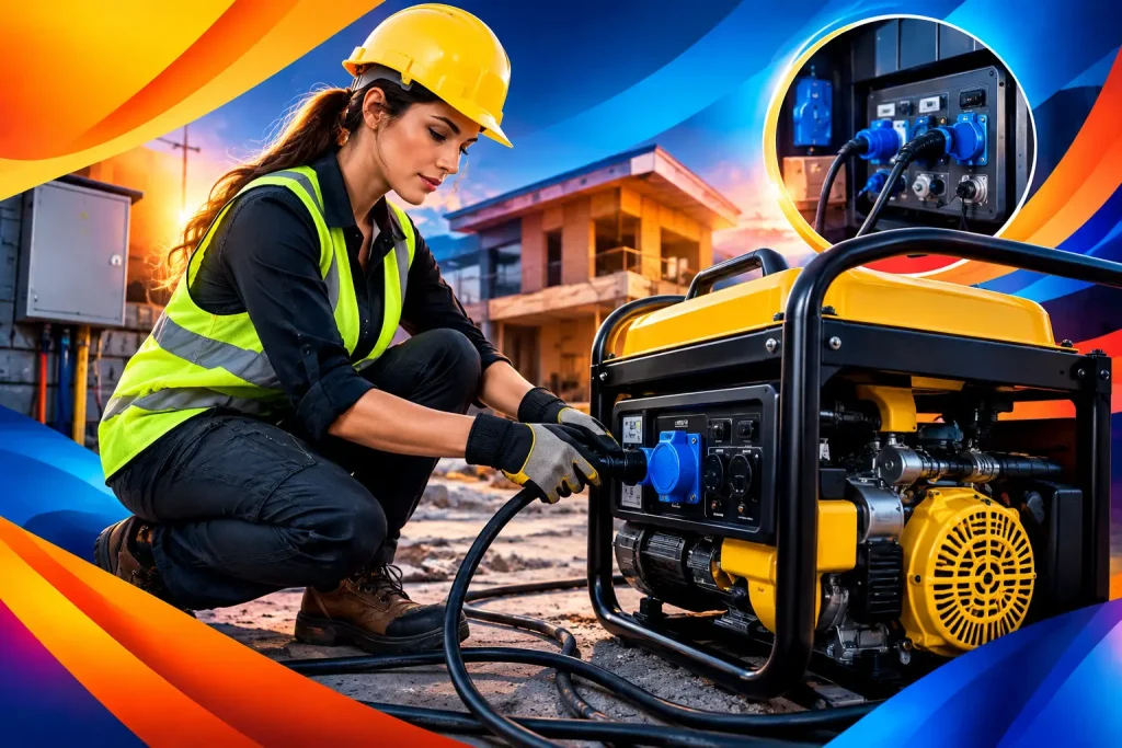 Cómo conectar generador eléctrico con seguridad
